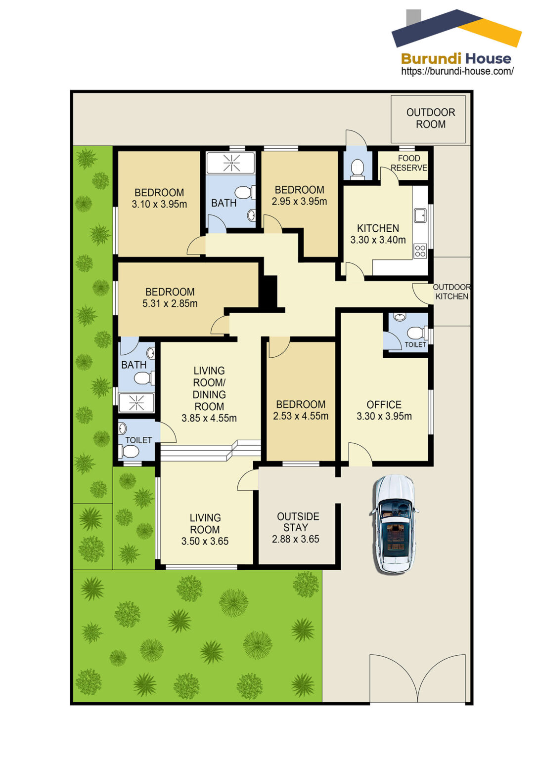 Rent House Bujumbura Burundi Burundi House